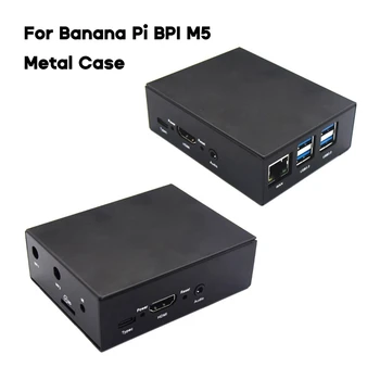 1Шт Металлический Корпус-Коробка Для Охлаждения Banana Pi BPI M5 Металлический Корпус Процессора-Радиатор Защитная Коробка для Banana Pi BPI M5