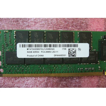 64 ГБ 64G 4DRX4 DDR4 2666 PC4-2666V Для MT RAM MTA72ASS8G72LZ-2G6B2QG Серверная Память Быстрая Доставка Высокое Качество