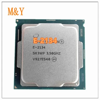 E-2134 Xeon E 2134 3,5 ГГц Четырехъядерный процессор TDP 71 Вт CPU LGA1151 для материнской платы E3 PRO SAMING V5
