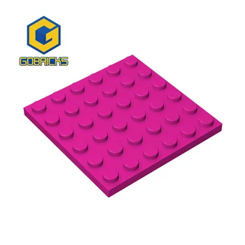 Gobricks MOC Plate 6 x 6 Совместимых 3958 Частиц Собирает Строительные Блоки из деталей DIY block bricks Tech Parts Toys