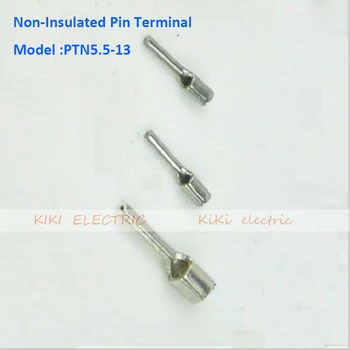PTN5.5-13 Неизолированная контактная клемма соединители электрических проводов/ холодные клеммы для кабеля AWG12-10 1000 шт./пакет концы соединителей проводов