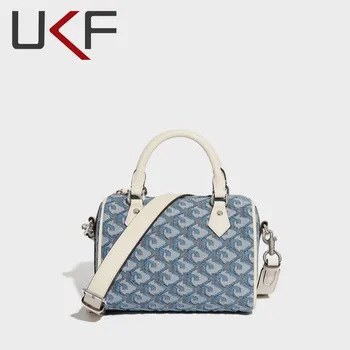 UKF Fashion Маленькая сумка на одно плечо Женская сумка Многофункциональная роскошная дизайнерская сумка Простые повседневные сумки Сумки через плечо