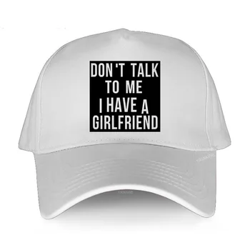 Брендовая повседневная бейсболка balck, роскошная мужская шляпа Don't Talk To Me, у меня есть девушка, женские классические модные кепки sunhat