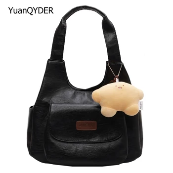 Высококачественная женская сумка большой емкости, роскошная женская дизайнерская сумка, повседневная ручная сумка, сумки из мягкой кожи, легкая сумка через плечо, женская сумка-мешок