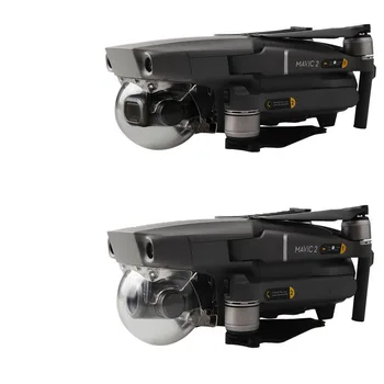 защитная крышка объектива и кардана для аксессуаров DJI Mavic 2 Pro zoom Drone Прозрачный Серый