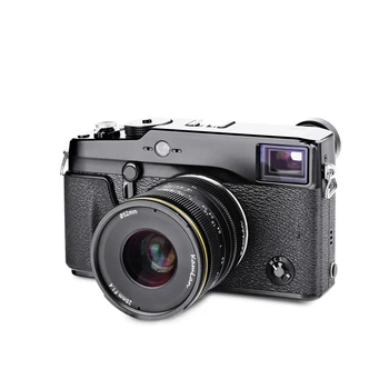 Объектив Беззеркальной камеры Kamlan 28mm F1.4 Широкоугольный APS-C с Большой диафрагмой и Ручной Фокусировкой для Canon EOS-M/E mount/Fuji/M4/3