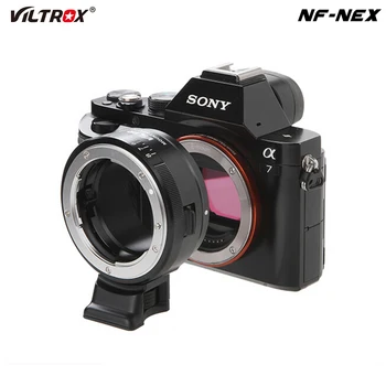 Переходное кольцо для объектива с ручной фокусировкой Viltrox NF-NEX Mount для объектива Nikon G/F/AI/S/D к камере Sony E-Mount A9 A7SII A7RII NEX 7 A6500 1