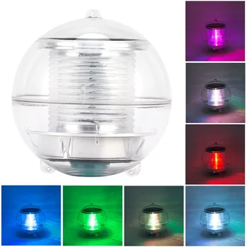  Плавающие светильники для бассейна IP67 Водонепроницаемый RGB-шар, меняющий цвет, плавающий светильник для озер, аквариумов, фонтанов