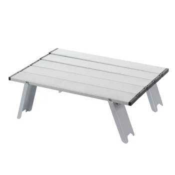 Портативный складной стол для кемпинга, складной стол из алюминиевого сплава, легкий Встроенный пляжный стол, стол для пикника, настольный стол