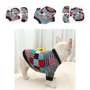 Привлекательный Превосходный щенячий моющийся свитер на двух ножках, одежда для домашних животных, Шерстяная пряжа, одежда для собак, привлекающая внимание для повседневной носки