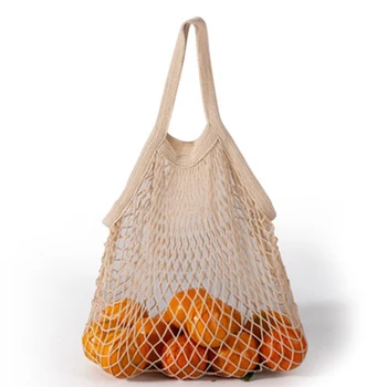 1 шт. Портативные Многоразовые Продуктовые сумки для фруктов и овощей, Сетчатый органайзер, сумки для покупок, кухонные принадлежности
