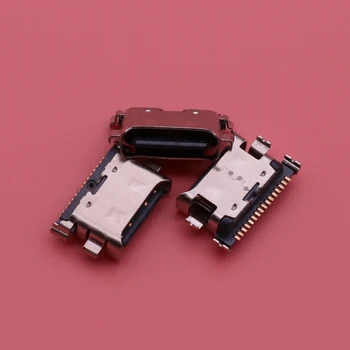 100шт Micro USB 16pin мини-разъем мобильного зарядного порта для Samsung Galaxy A30 A305F A50 A505F A70 A20 A40 Ремонт замена