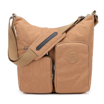 2023 Summer Shopper модная повседневная водонепроницаемая нейлоновая сумка-мессенджер через плечо, женские большие дорожные сумки-тоут для женщин, сумки