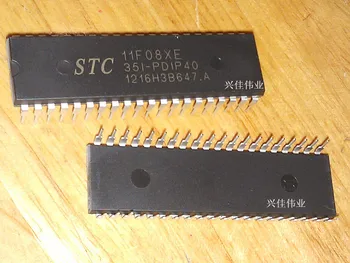 (5 штук) STC11F08XE-35I-PDIP40 STC11F08XE