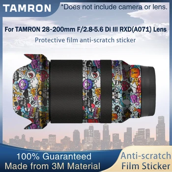 A071 Защитная Пленка Для Зеркальных Объективов Tamron 28-200 мм F/2.8-5.6 Di III RXD E mount Lens Decal Наклейка Защита От царапин