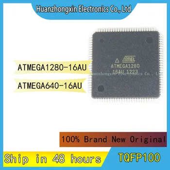 ATMEGA1280-16AU ATMEGA640-16AU TQFP100 100% Абсолютно Новый Оригинальный Чип Интегральной схемы Микроконтроллера