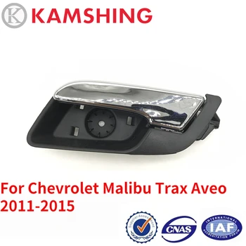 CAPQX Для Chevrolet Malibu Trax Aveo 2011 2012 2013-2015 Внутренняя Дверная Ручка Автомобиля Хромированный Авто Внутренний Подлокотник Дверная Ручка Тяговая Ручка