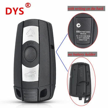 DYS Remote Car Key Shell 3-Кнопочный Чехол Для Укладки Ключей Брелок Для BMW 1 3 5 6 Серии E90 E91 E92 E60 E70 E71 E72 E82 E87 E88 E89
