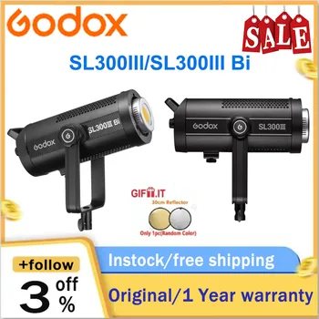 Godox SL300III SL300III Двухцветный светодиодный Монолайт для видеосъемки от 2800 до 6500 K с креплением Bowens Wireless X System для видеозаписи