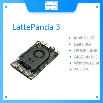 LattePanda 3 Delta 864 - самый мощный одноплатный компьютер под управлением Windows / Linux объемом 8 ГБ / 64 ГБ с корпоративной лицензией