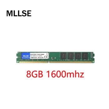 MLLSE Новая запечатанная память DIMM DDR3 1600 МГц 8 ГБ PC3-12800 для оперативной памяти настольных компьютеров, хорошего качества!Высокая совместимость!