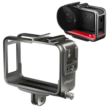 OneRS Металлический Каркас, защитный чехол, Защитная рамка, Монтажные принадлежности для адаптера панорамной камеры insta360rs для экшн-камер