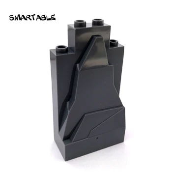 Smartable MOC 2x4x6 Stone Mountain Wall Block Parts, совместимые с творческими игрушками 54782/47847 10 шт./лот