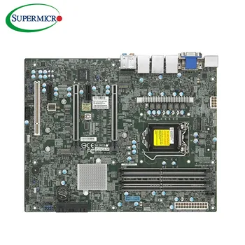 X12SCA-F ДЛЯ процессора Supermicro 10-го поколения LGA-1200 i9/i7/i5/i3 PIN W480 DDR4-2933MHZ Хорошо протестирован перед отправкой