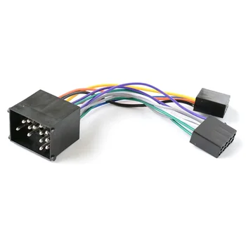 Автомобильный адаптер жгута проводов ISO для BMW 3 5 7 8 серии E46 E39 для Land Rover Discovery Mini Cable Plug Adapter Connector 5