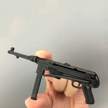 Аксессуары для солдат 1/6, модель головоломки для оружия MP40 HK416 AK47, штурмовая винтовка, модель пистолета в сборе, военные развивающие Игрушки 3