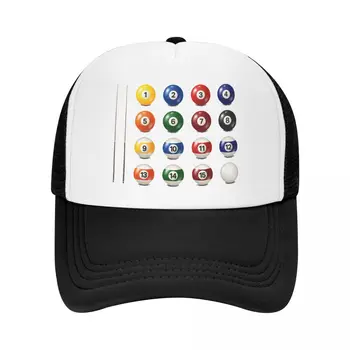 Бейсбольная кепка для бильярда в стиле панк, Бейсболка для женщин, Мужская Регулируемая Кепка для дальнобойщиков, Спортивные Бейсболки, Летние Шляпы