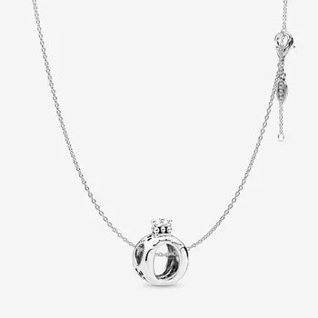 Бутик-ожерелье с подвеской из стерлингового серебра S925 Пробы, ожерелье с темпераментом, модная индивидуальность, простая и универсальная Бесплатная доставка 4