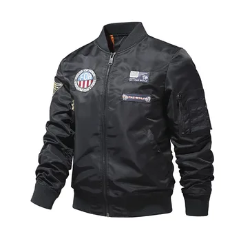 Вышитая Куртка-бомбер MA1 Для Мужчин, Американское Пальто Yokosuka Sukajan, Бейсбольные Куртки для Колледжа, Уличная Одежда 2023, Весна-Осень