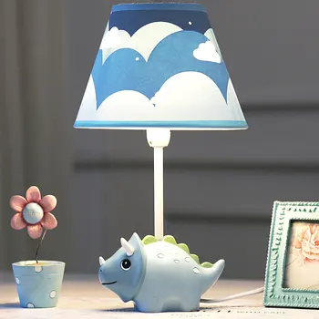 Динозавр затемняемая светодиодная настольная лампа Детская комната прикроватный ночник Мальчик лампа для чтения Рождественский Подарок Подруга Подарок для детей