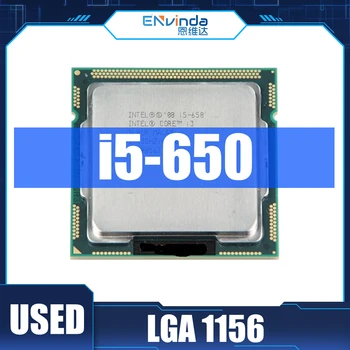 Использованный Оригинальный процессор Intel Core i5-650 i5 650 3,2 ГГц 4 МБ Кэш-памяти Сокет LGA1156 32 нм 73 Вт Настольный процессор с поддержкой материнской платы H55
