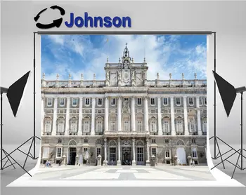Королевский дворец Мадрид, Испания, фоны для свадьбы с компьютерной печатью высокого качества
