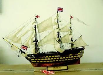 Масштаб 1/200 Комплект моделей британских классических кораблей 1778 HMS Victory деревянная модель военного корабля