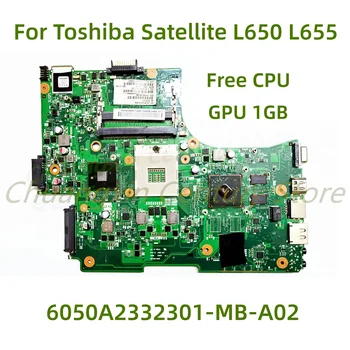 Материнская плата 6050A2332301-MB-A02 применима к ноутбуку Toshiba L650 L655 HM55, 100% протестирована и отправлена