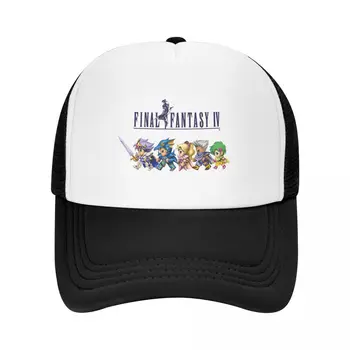 Модная Шляпа дальнобойщика Final Fantasy для мужчин и женщин, Персонализированная Регулируемая Бейсболка для взрослых из аниме-видеоигр, Весна