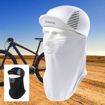 Мужские спортивные шапки для велоспорта Santic, MTB, для езды на открытом воздухе, Солнцезащитная шапка для езды на велосипеде.