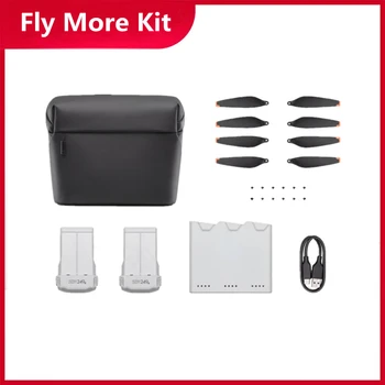 Новый комплект Fly More для Mini 3 pro включает в себя 2 интеллектуальных летных аккумулятора с двусторонней зарядкой, наплечную сумку батлера, пропеллеры и многое другое