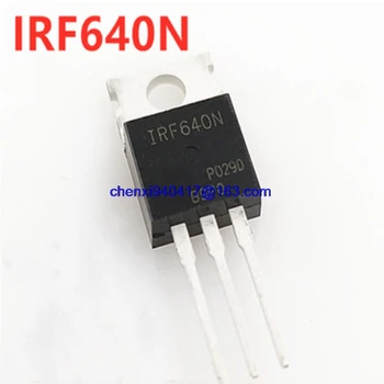 Новый оригинальный полевой транзистор IRF640N IRF640NPBF TO-220 на N-канальном МОП-транзисторе