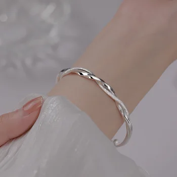 Новый трансграничный браслет Mobius Ring, женский Ins, маленький модный дизайн, Ощущение лета, Молодой двухслойный браслет 