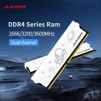 Оперативная память JUHOR DDR4 16 ГБ 8 ГБ 2666 3200 3600 МГц DIMM память для настольных игр Оперативная память