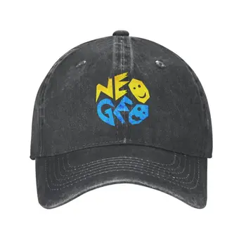 Персонализированная хлопковая бейсболка с логотипом аркадной игры Neo Geo в стиле хип-хоп, Женская Мужская регулируемая шляпа для папы, осень