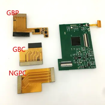 Печатная плата с 5 уровнями подсветки высокой яркости с ленточным кабелем для Nintendo GBC GBP NGPC
