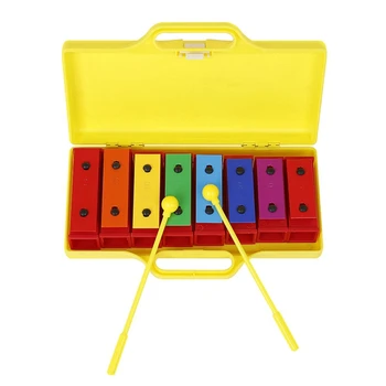 Портативное 8-тональное пианино для независимого детского музыкального просвещения Sound Brick 8-тональное пианино с ручным управлением