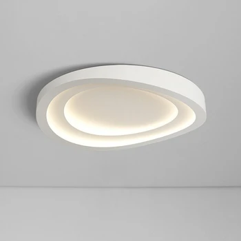 Постмодернистский потолочный светильник для спальни, креативная гостиная, гофрированный в виде сот Круглый художественный потолочный светильник, декор комнаты, светодиодный вентилятор 3