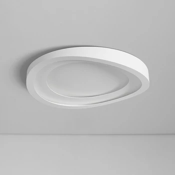 Постмодернистский потолочный светильник для спальни, креативная гостиная, гофрированный в виде сот Круглый художественный потолочный светильник, декор комнаты, светодиодный вентилятор 4
