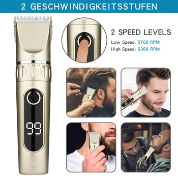 Профессиональная машинка для стрижки волос профессиональная звуковая головка со сменной головкой маленькая беспроводная электрическая машинка для стрижки волос для мужчин и женщин